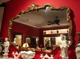 Gold Framed Mirror $ 120.00