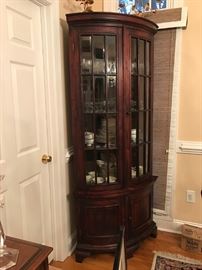 Antique Corner Cabinet $ 350.00