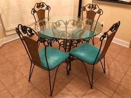 Glass Top Table / 4 Chairs $ 274.00
