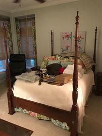 4 Post Bed frame - headboard, footboard and frame ONLY ! $ 220.00