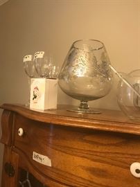 Hallmark ornament; painted glass