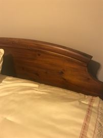 Master Bedroom - close up of headboard