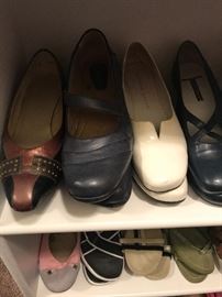 Master BR closet - sizes range XL-2X; shoes are sizes 9-10