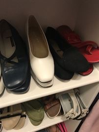 Master BR closet - sizes range XL-2X; shoes are sizes 9-10
