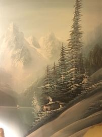 Lovely print/framed - in living area