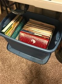 Extra bedroom - vinyl records