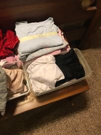 Master Bedroom - items on bench at end of bed