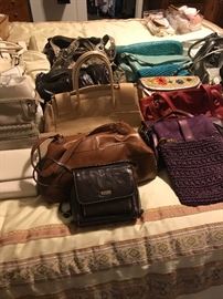 Master Bedroom - purses