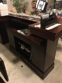 Garage - other side of bar with sink & storage