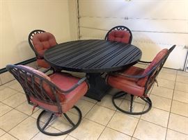 Heavy Duty Metal Outdoor Patio Set