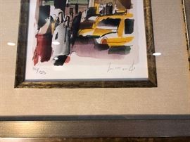 Original Numbered Watercolors by Loren C