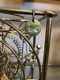 6 Man Kinetico Studios Handmade Clock by Gordon Bradt