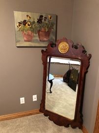 Vintage Henredon Floor Standing Mirror