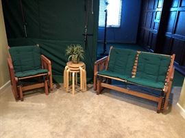 Wood Framed Rocker/Gliders