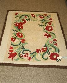 HAND HOOKED RUG - WEBSTER COUNTY