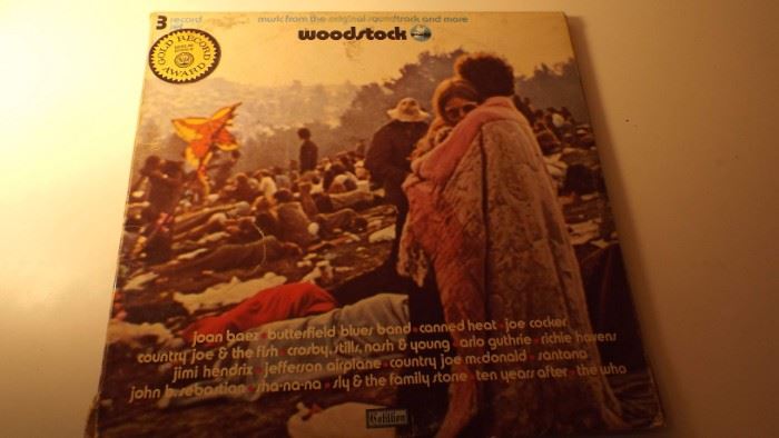 Woodstock , recording of original concert, in good condition