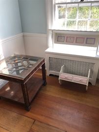 Vintage cool side table.  $150