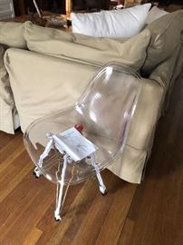 Two brand new ghost chairs.  $45 eaxh 