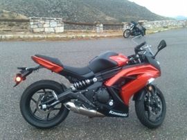 Estate sale Kawasaki motorcycle