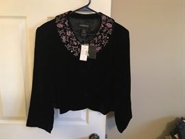 2 Rooms of Women’s clothing and accessories. Many new with tag. From casual to formal wear. Sizes 0 to 26. Many plus sizes available.