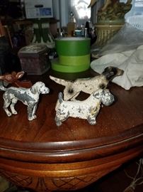 Small cast iron animals