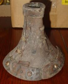 Early Leather Dice Cone