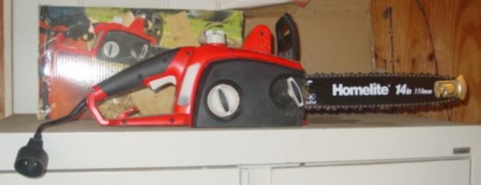 Homelite Electric Chainsaw 