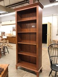 Custom 5-shelf bookcase 90"h x 36"w case x 13.5"d