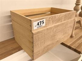 4 dovetail drawers in tiger maple