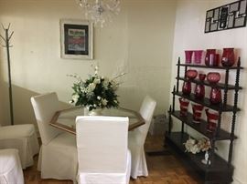 Chairs sold.  We still have table and book shelf.