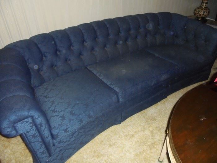 Blue couch