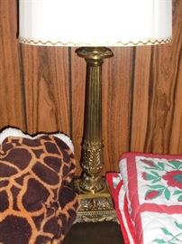 1 of 2 table lamps