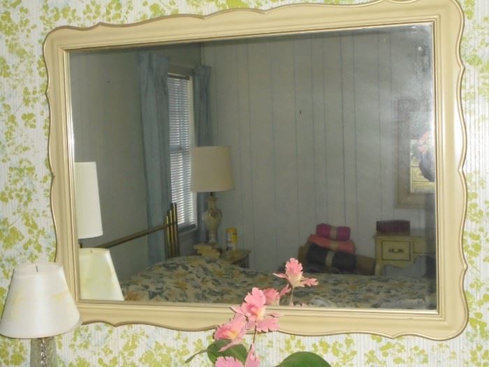 French Provencal mirror