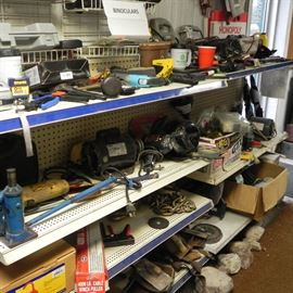 Many tools that will be sold.  