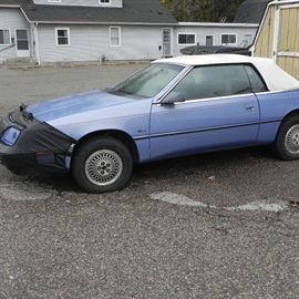 1972 Chrysler LeBaron convertible, 2 door, with 172,000 miles but starts right up and runs well. Automatic with power windows. No ac and rear windows are not working. Convertible works fine.