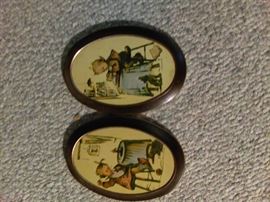 Hummel wall plates - Numbered