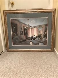 The music room; signed Lithograph; Kevin Daniel