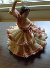 Dresden porcelain figurine