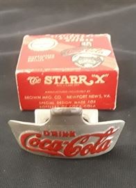 Vtg. COKE bottle opener with original box