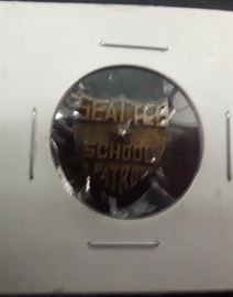 Seattle School Patrol Badge 