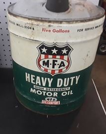 Vtg. MFA Oil Can