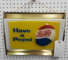 1950's Pepsi Sign 