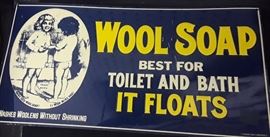 Wool Soap Sign 