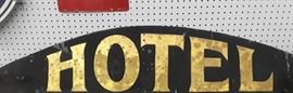 Old Hotel Sign 