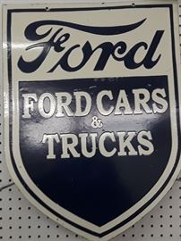 Porcelain Ford Sign 