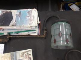 Civil War Era Gas Light Fixture 