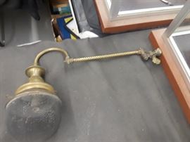 Civil War Era Gas Light Fixture 