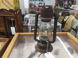 D.L.&S CO Defiance July 1900 Coal Oil Lamp  