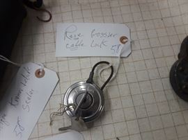 Rare Gossner Cable Lock