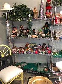 St. Patricks Day items, College collectibles - KU, K State, MU and more 